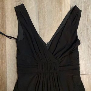 Black cocktail dress
